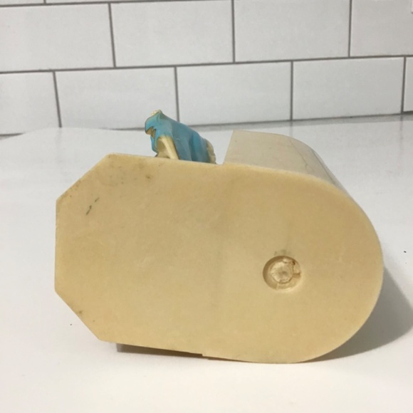 VTG 1960s Madonna plastic planter Virgin Mary Small Vase Religious Hong Kong - Picture 6 of 7